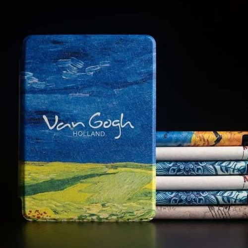 Funda Kindle Paperwhite 10th Gen 2018 Van Gogh Verde