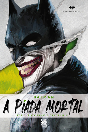 Batman: a Piada Mortal, de Greg Cox. Editorial CAMELOT EDITORA, tapa dura, edición 1 en português, 2023