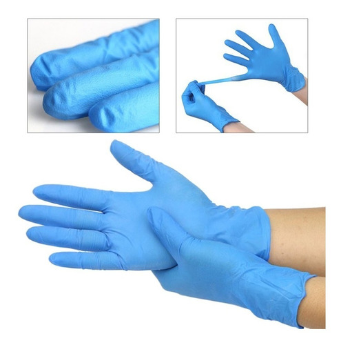 Guantes De Nitrilo O Latex (caja De 100 Unidades)