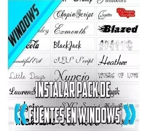 Kits 15000 Fuentes Letras Tipografia Emb Textil Plotter