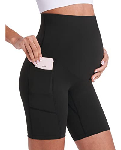 Calzas Maternales  Enerful Pantalones Cortos De Maternidad P