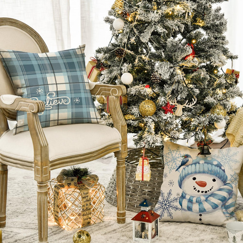 Avoin Colorlife Winter Snowman Man Joy Snowflake De Navidad