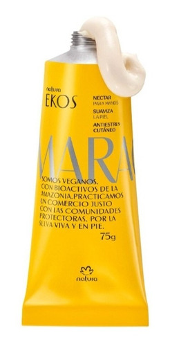 Imagen 1 de 6 de Crema Ekos Hidratante Para Manos Maracuya
