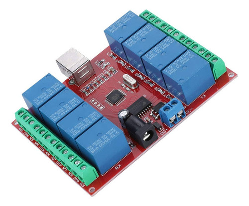 Rele 8 Canal Interruptor Control Usb 5 V Inteligente Modulo