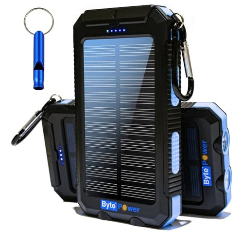 Cargador Solar Power Bank 20000mah, Cargador Solar Portátil 