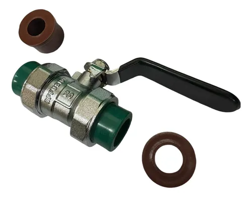 Válvula Esférica Para Agua Fusion 20mm Con Doble Media Union