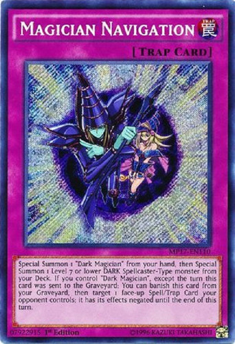 Navegación Del Mago Secret Raro Yugioh