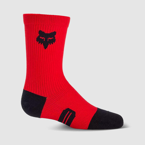 Calcetines Bicicleta Niño Ranger Crew 6  Rojo Fox