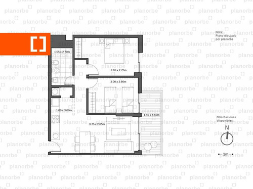 Venta De Apartamento Obra Construcción 2 Dormitorios En Tres Cruces, Gala Pop Br. Artigas Unidad 602