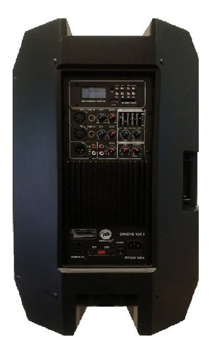 Parlante Activo 15 Vmr Audio Groove15a-ii Bafle Activo Usb Color Negro