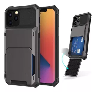 Carcasa Case iPhone 13, 14 Pro, 14 Pro Max, Tarjetero Wallet