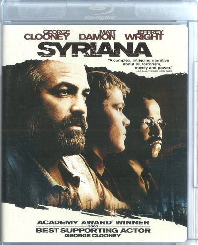Syriana | Blu Ray George Clooney Película Nuevo