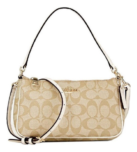 Bolsa Coach Nolita Colores. Acabado De Los Herrajes Oro Colo Beige Monogram Oro Beige (Reacondicionado)