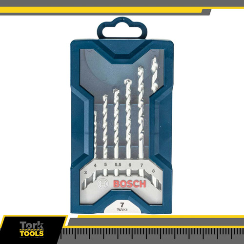 Kit Furadeira/paraf Impacto Gsb185-li 7 Brocas X-line Bosch