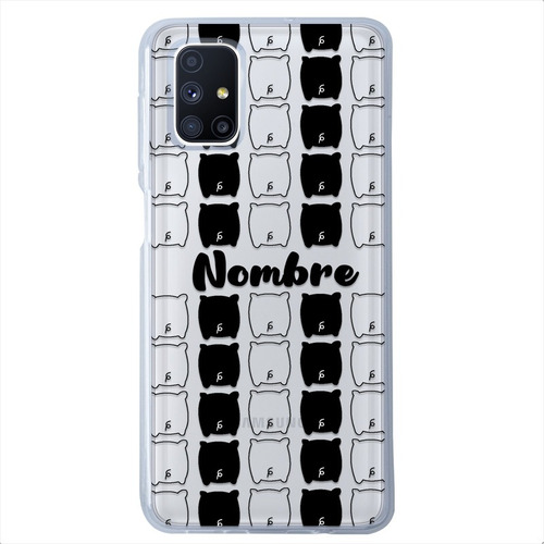 Funda Para Samsung Galaxy Cerditos Personalizada Con Nombre