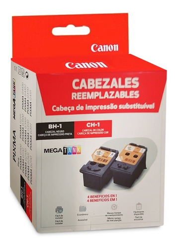 Cabezal Canon Color + Negro G2100,g3100, G3101, G3110, G4111