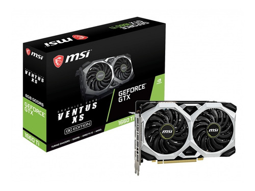 Imagen 3 de 8 de Tarjeta Grafica Msi Geforce Gtx 1660ti Ventus Xs Live Update