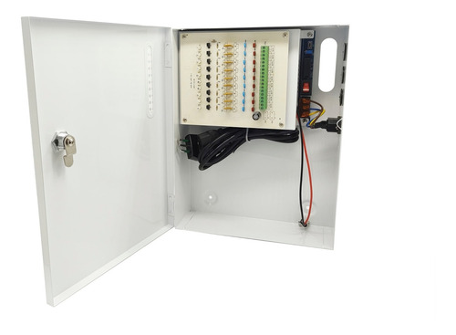 Fuente De Poder Rsrva Cctv 12v 10a 9ch Vv-dc120910b