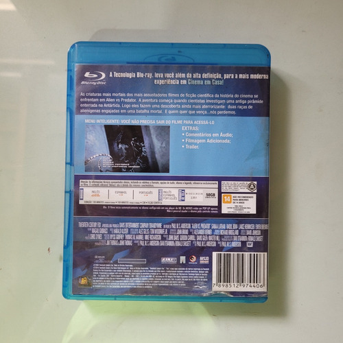 Blu-ray Alien Vs Predador X (Usado)