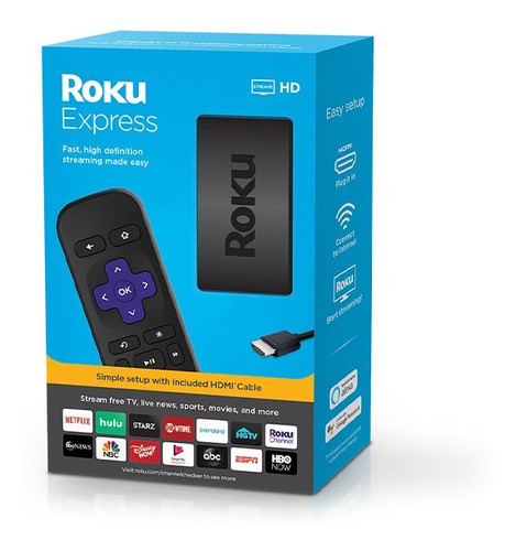 Roku Express Tv Hd Streaming Netflix Youtube Smart Tv