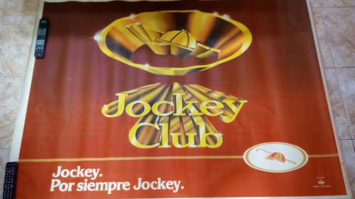 Antiguo Poster Cigarrillos Jockey Club * Publicidad Años 70