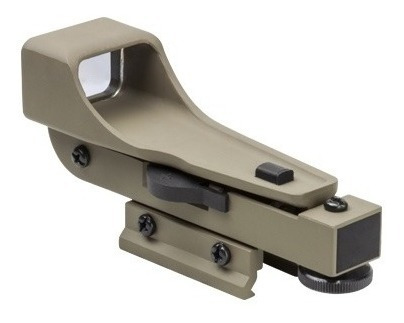 Imagen 2 de 5 de Mira Ncstar Metal Reflex Optics Red Dot Tan Gotcha Xtreme