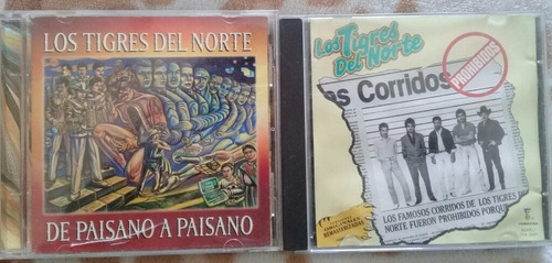 Los Tigres Del Norte De Paisano A/ Corridos Prohibidos 2 Cds