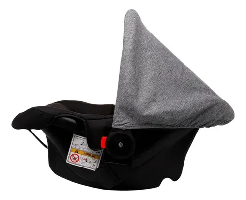 Coche Y Portabebe Miku Travel Sistem Gris Oscuro Bium Chasis Negro