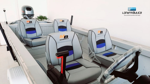 Lancha Alumínio Nublar 600 Pesca Com Motor 40hp Novo