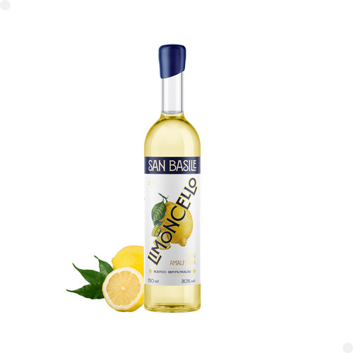 Limoncello Licor Fino De Limão San Basile Garrafa 750ml