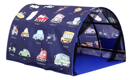 Crawlbo Tienda De Campaña Para Niños Camas Gemelas - Cars Wo