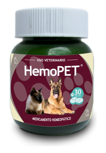 Hemopet Suplemento Veterinario X 30 Tabletas