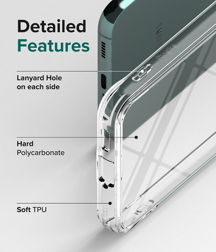 Imagen 3 de 9 de Funda Para Samsung S22 S22 Plus S22 Ultra Ringke Fusion