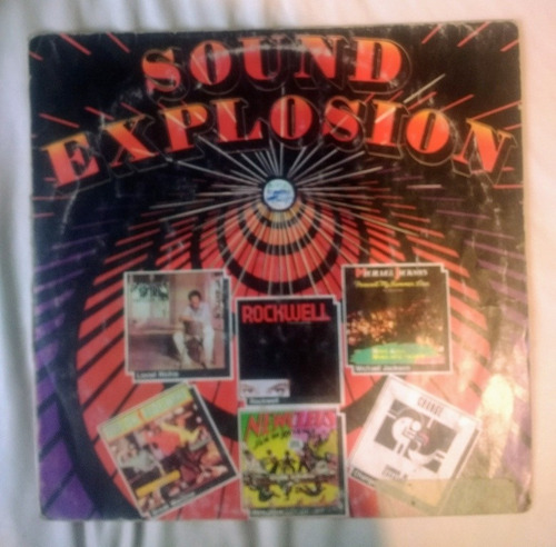 Sound Explosion Vinilo Rockwell Michael Jackson Newcleus