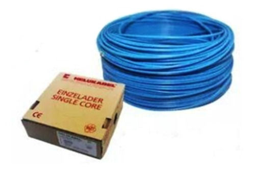 Cable De Control 1x1,5mm 16 Awg Awg Helukabel H05v-k Azul