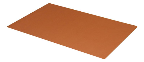 Mantel Individual A Prueba De Aceite Marrón Claro 55x115cm