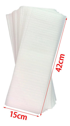 Paquete De 50 Papel De Tinte For El Cabello Reutilizable