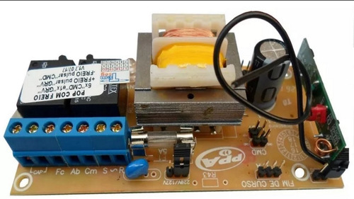 Imagen 2 de 5 de Placa Central Ppa Pop Motor Portón + 1 Control Envio Incluid