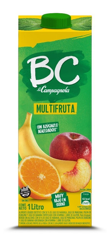 Jugo Multifruta Bc La Campagnola X 1 L