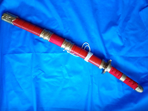 Katana Zoro Roronoa - Espada De 3d Ginyokuprops Rojo