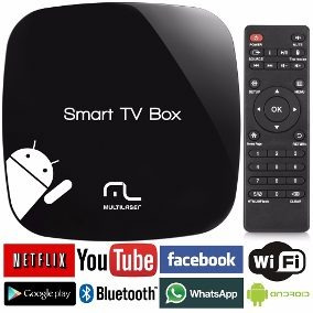 Smart Tv Box Multilaser Nb103 Melhor Q Chromecast