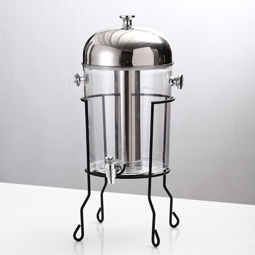 Dipensador De Jugo Comercial 8l Con Soporte De Bebidas