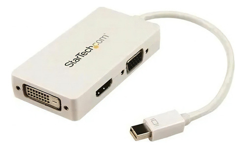 Startech.com Adaptador Mini Displayport Vga/dvi/hdmi, Blanco