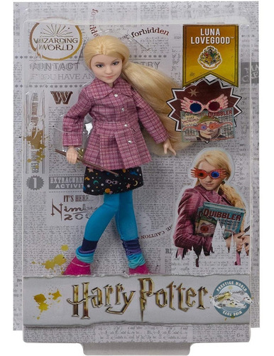 Mattel Harry Potter Luna Lovegood Wizarding World Nuevo!!