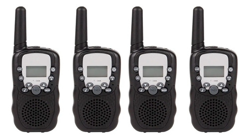 Combo X4 Radios Intercomunicadores Para Niños 4 Piezas Total