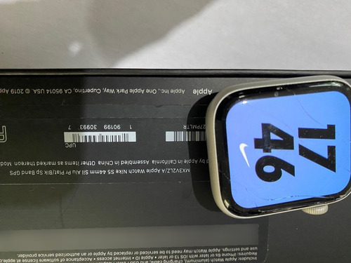 Apple Watch Nike S5 44mm Son 4 Watch Pantalla S3 38m Oro (Usado)