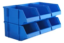 Comprar 12 Bins Gavetas Plásticas Apilables  Fbm250 25x15x12cm