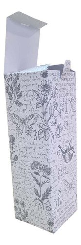 Caja Difusor Grande 8 X 8 X 25 Cm - Impreso X100u 263 Botanica