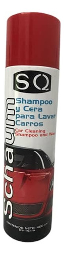 Shampoo Y Cera Para Lavar  Carros Schaum 400cm Spray Espuma