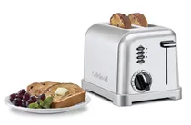 Comprar Tostador 2 Panes Cuisinart Cpt-160es De Metal Clásico 